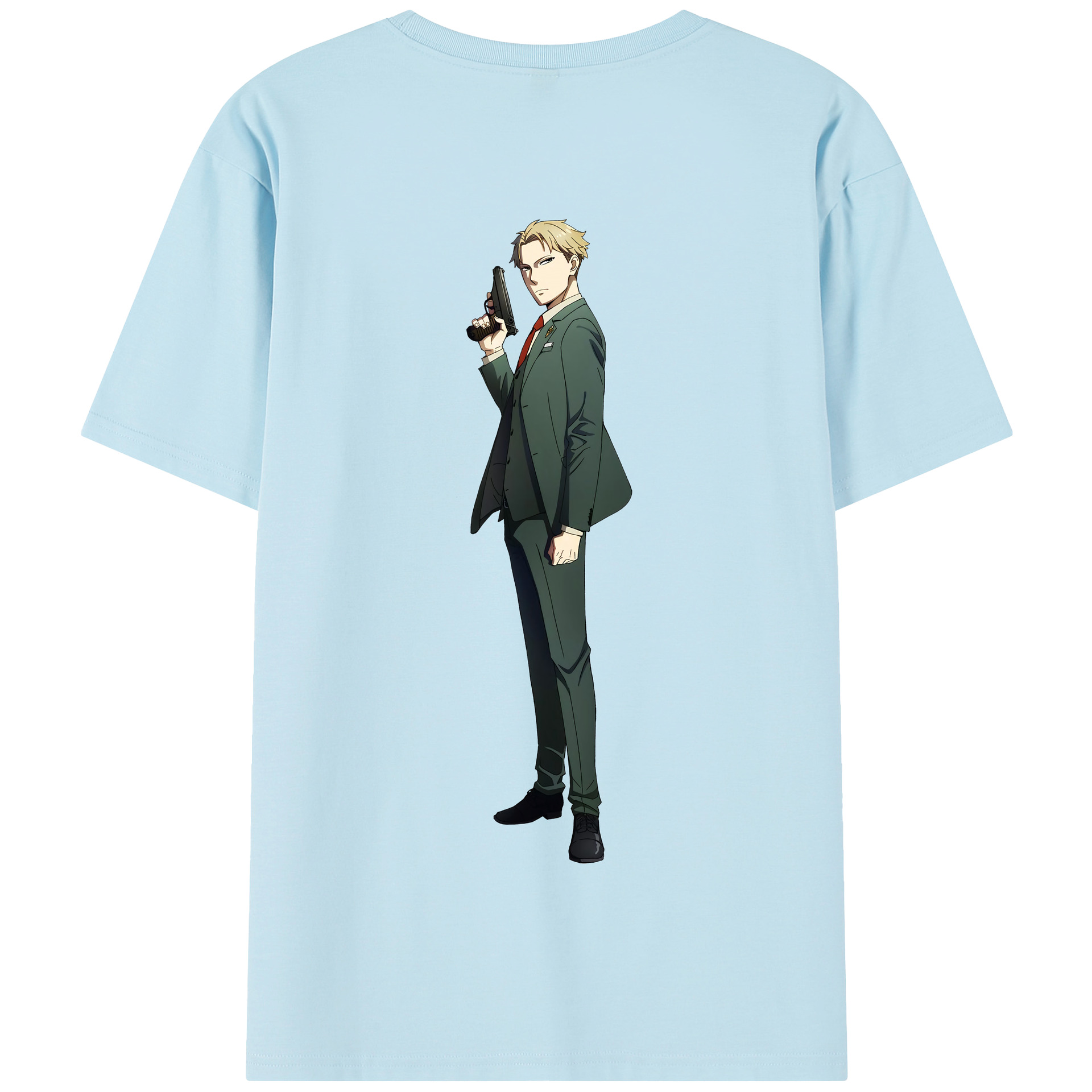 （画像用） SPY×FAMILY间谍家家酒 綿100％半袖Tシャツ（背面プリント）